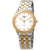 Longines Flagship White Matte Dial Automatic Mens Two Tone Watch L49743227