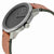 Movado Bold Grey Dial Brown Leather Mens Watch 3600366