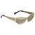 Versace Light BrownMirror Dark Gold Cat Eye Sunglasses VE2205 12525A 67