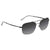Gucci Grey Gradient Rectangular Sunglasses GG0503S 005