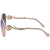 Roberto Cavalli Blue Mirror Aviator Ladies Sunglasses RC106733X61