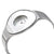 Calvin Klein Seamless Silver Dial Medium Bangle Ladies Watch K8C2M116