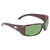 Costa Del Mar Blackfin Green Mirror Polarized Plastic Rectangular Sunglasses BL 10 OGMP