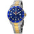 Swiss Military Invincible Automatic Blue Dial Mens Two-Tone Watch 3012