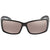 Costa Del Mar Blackfin Global Fit Copper Silver Mirror 580P Polarized Wrap Mens Sunglasses BL 11GF OSCP