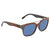 Ermenegildo Zegna Blue Shaded Square Mens Sunglasses ZC000550V56