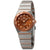 Omega Constella Sun-brushed Brown Diamond Dial Ladies Watch 131.20.25.60.63.001