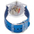 Swatch Encrier Blue Dial Blue Silicone Mens Watch SUOK126