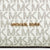 Michael Kors Crosby Medium Signature Logo Print Messenger Bag - Vanilla / Acorn