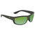 Costa Del Mar Saltbreak Green Mirror Polarized Plastic Rectangular Sunglasses BK 188 OGMP