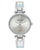 Anne Klein Silver Sunray Dial Ladies Watch AK/3381SVSI