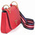 Prada Leather Shoulder Bag- Red