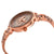 Michael Kors Sofie Quartz Crystal Rose Gold Dial Ladies Watch MK4336