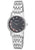 Bulova Diamond Black Dial Ladies Watch 96P148