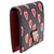 Prada Heart-Print Wallet- Black/Red