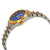 Mathey-Tissot Rolly III Blue Crystal Dial Ladies Two Tone Watch D810BU