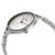 Calvin Klein Graphic Silver Dial Bangle Ladies Watch K7E23146