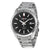 Seiko Black Dial Stainless Steel Mens Watch SGEH49