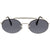 Miu Miu SOCIeTe Grey Oval Ladies Sunglasses 0MU 60TS 1BC1A1 54