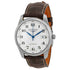 Longines Master Automatic Silver Dial Brown Leather Watch L27934783