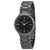 Rado True Thinline Black Dial Platinum-Tone Ceramic Ladies Watch R27956152