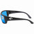 Costa Del Mar Fantail Medium Fit Blue Mirror Glass Rectangular Polarized Sunglasses TF 11 OBMGLP