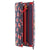 Prada Heart Print Long Leather Wallet- Black/Red