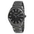 Seiko Recraft Automatic Black Dial Black Ion-plated Mens Watch SNKN43
