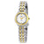 Seiko Classic Solar White Dial Two-tone Ladies Watch SUP210