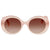 Fendi Peekaboo Brown Gradient Round Ladies Sunglasses FF0293S73352