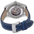 Armand Nicolet LB6 Blue Dial Mens Hand Wound Leather Watch A134AAA-BU-P140BU2