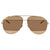 Dior Gold Pixel Brown Aviator Unisex Sunglasses DIORSPLIT1 J5G/5V 59