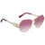 Roberto Cavalli GIGLIO Mirrored Violet Geometric Ladies Sunglasses RC106428Z58