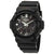 Casio G-Shock Alarm World Time Black Dial Mens Watch GAS-100B-1ACR