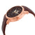 Mathey-Tissot Skeleton Brown Dial Automatic Mens Leather Watch H7051PM