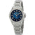 Bulova Marine Star Midnight Blue Mother of Pearl Diamond Dial Ladies Watch 96R215