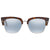 Tom Ford Blue Mirror Square Sunglasses FT0554-52X