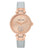 Anne Klein Light Rose Gold Dial Ladies Watch 3380RGLG