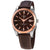Tissot Automatic Brown Dial Mens Watch T927.407.46.291.00