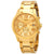 Guess Classic Chronograph Champagne Dial Yellow Gold-tone Mens Watch W0668G4