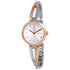 DKNY Crosswalk Quartz Silver Dial Two-tone Ladies Watch NY2791