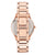 Anne Klein Silver Dial Ladies Rose Gold-Tone Watch AK/3416SVRG