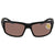 Costa Del Mar Fantail Copper Mirror Silver Polarized Plastic Rectangular Sunglasses TF 01 OSCP