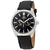 Orient Sport Black Dial Black Leather Mens Watch FUX00006B