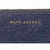 Marc Jacobs Saffiano Leather Wallet- Navy Blue