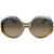 Chloe Blue Grey Gradient Round Sunglasses CE732S 428 57