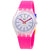 Swatch Fluo Pinky Grey Dial Ladies Watch GE256