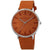 Bruno Magli Men's Roma 1163 Unique Italian Leather Dial and Strap Ten Minimalist Watch 18.181163.SU