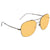 Gucci Yellow Aviator Ladies Sunglasses GG0501S008