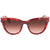 Salvatore Ferragamo Red Geometric Ladies Sunglasses SF817S609